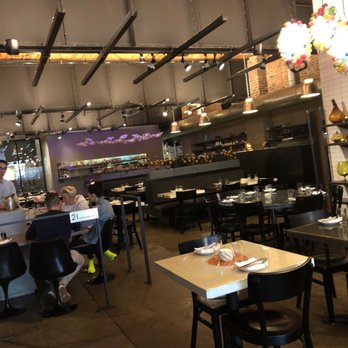 Mamnoon - View from the happy hour bar - Lebanese Near Me - Seattle, Washington