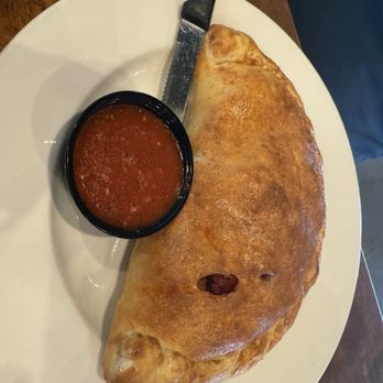 Strings Italian Cafe Lodi - Meat Lover's Calzone - Italian Near Me - Lodi, California