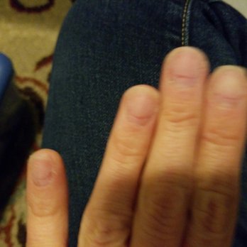Nails Allure - You can see the gauges in my nails in the photo. - Nail Salons Near Me - Rockville, Maryland Nails Allure - You can see the gauges in my nails in the photo. - Nail Salons Near Me - Rockville, Maryland