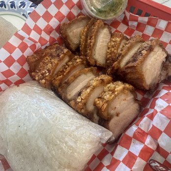 LA Kitchen - Fried pork belly with Sticky rice - Chinese Near Me - Fresno, California LA Kitchen - Fried pork belly with Sticky rice - Chinese Near Me - Fresno, California