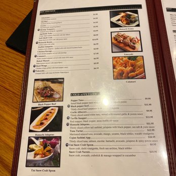 Kawa Sushi - Menu - Sushi Bars Near Me - Houston, Texas