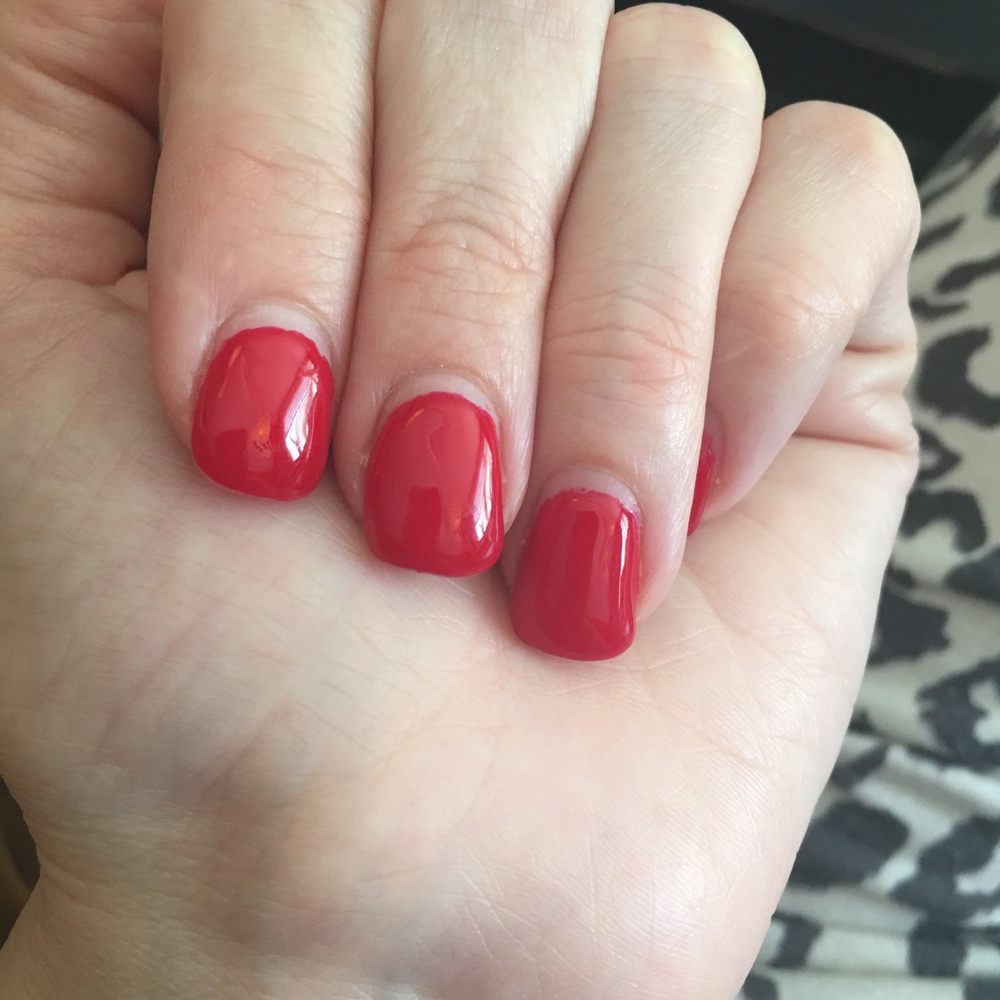 Hollywood Nails - CND Wildfire after 3 weeks on acrylic, and still flawless! :) - Nail Salons Near Me - Denver, Colorado Hollywood Nails - CND Wildfire after 3 weeks on acrylic, and still flawless! :) - Nail Salons Near Me - Denver, Colorado