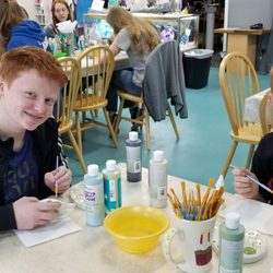 Brush Strokes - My favorite lil people