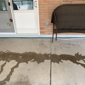 Premier Patio Covers - My wet unusable patio, that was installed by Chad Gillespie premier patio covers, everything gets soaking wet!! - Patio Coverings Near Me Premier Patio Covers - My wet unusable patio, that was installed by Chad Gillespie premier patio covers, everything gets soaking wet!! - Patio Coverings Near Me
