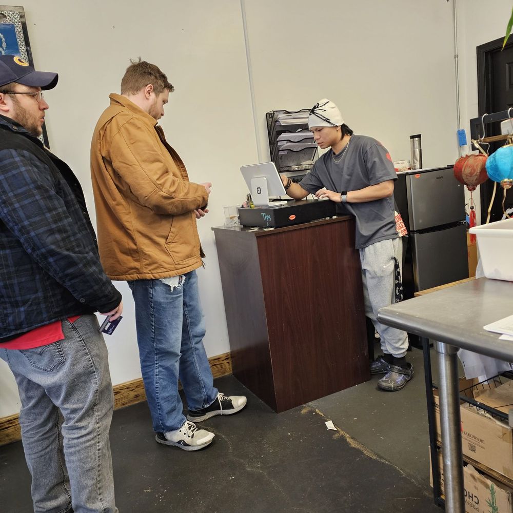 It's Pho Time - One of the family members taking the orders from some of the customers. - Vietnamese Near Me - Roanoke, Virginia It's Pho Time - One of the family members taking the orders from some of the customers. - Vietnamese Near Me - Roanoke, Virginia