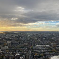 John Hancock Tower - Sunrise view from inside