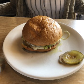 The Cut - "The Colombia Burger" that has smoked mozzarella, Chimichurri, roasted bananas, and patty. - Burgers Near Me - Irvine, California The Cut - "The Colombia Burger" that has smoked mozzarella, Chimichurri, roasted bananas, and patty. - Burgers Near Me - Irvine, California