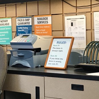 The UPS Store - Sign should be removed. Customer is always right, not the boss. - Printing Services Near Me - Westchester, California The UPS Store - Sign should be removed. Customer is always right, not the boss. - Printing Services Near Me - Westchester, California