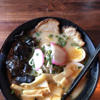 Ramen 101 - Tonkatsu ramen. Gorgeous looking. The broth was basic, not bad. - Ramen Near Me - Sacramento, California