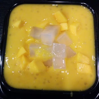 Sweet House Dessert - Mango sago with mango and lychee jelly - Desserts Near Me - Markham, Ontario Sweet House Dessert - Mango sago with mango and lychee jelly - Desserts Near Me - Markham, Ontario