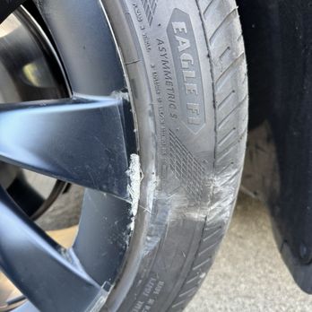 America's Tire - Side wall damage due to curb - Tires Near Me - Campbell, California