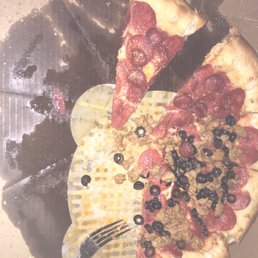 Great pizza normally but last nights was wayyyyy to greasy. Great pizza normally but last nights was wayyyyy to greasy.