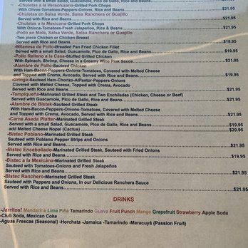 Tacos Cancun - Menu - Mexican Near Me - Lambertville, New Jersey