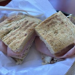 Timmy D's Deli & Catering - Cuban Panini - big portion and all the right ingredients. Bread was fresh.