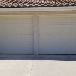 Brand new roll-up garage doors for 3-car garage Brand new roll-up garage doors for 3-car garage