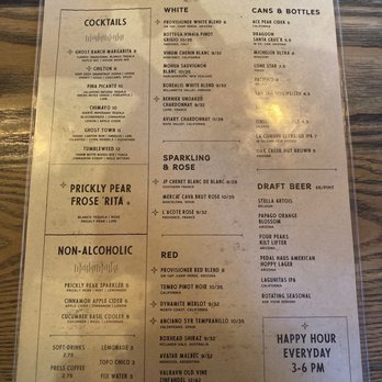 Ghost Ranch - Drink Menu - Cocktail Bars Near Me - Tempe, Arizona Ghost Ranch - Drink Menu - Cocktail Bars Near Me - Tempe, Arizona