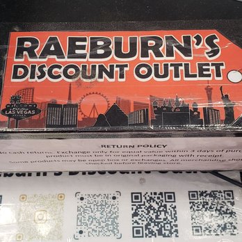 Raeburn’s Discount Outlet - Discount Store Near Me - Las Vegas, Nevada
