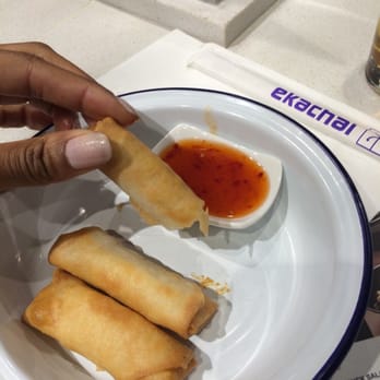 Ekachai - Chicken and shrimp spring rolls...yum! - Asian Fusion Near Me - Birmingham, XWM Ekachai - Chicken and shrimp spring rolls...yum! - Asian Fusion Near Me - Birmingham, XWM