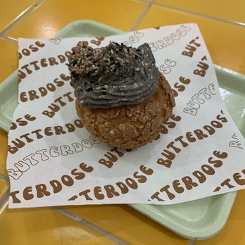 Butter Dose - Black sesame puff - sweet with a tad bit of savory pebble - Bakeries Near Me - New York, New York Butter Dose - Black sesame puff - sweet with a tad bit of savory pebble - Bakeries Near Me - New York, New York