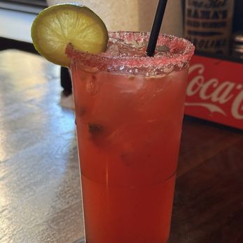 One Hot Mamas BBQ - Strawberry (spicy) margarita - Barbeque Near Me - Hilton Head Island, South Carolina One Hot Mamas BBQ - Strawberry (spicy) margarita - Barbeque Near Me - Hilton Head Island, South Carolina