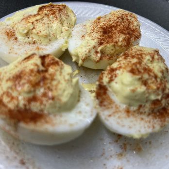 Freddie's - Deviled eggs - Burgers Near Me - Wharton, Texas