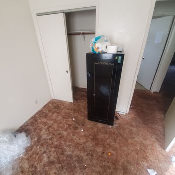 Property Restoration Services - Bedroom before remediation. Everything taken but my safe - General Contractors Near Me - Salinas, California Property Restoration Services - Bedroom before remediation. Everything taken but my safe - General Contractors Near Me - Salinas, California