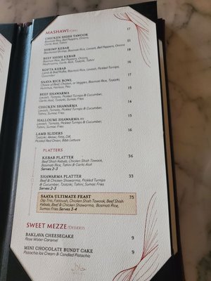 Menu photo 6 Saaya Dallas, TX