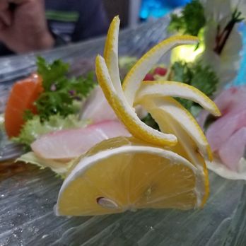 Hayashi Mayple - Sashimi and carved lemin - Japanese Near Me - Chardon, Ohio Hayashi Mayple - Sashimi and carved lemin - Japanese Near Me - Chardon, Ohio