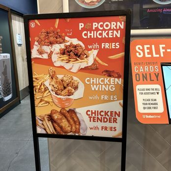 It's Boba Time - Northridge - POPCORN CHICKEN FRENCH FRIES CHICKEN WINGS (4 PCS) FRENCH FRIES CHICKEN TENDERS(4 PCS) FRENCH FRIES - Bubble Tea Near Me - Northridge, California