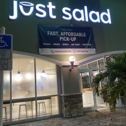 Exterior outside entrance of Just Salad - Exterior - Pembroke Pines, Florida Exterior outside entrance of Just Salad - Exterior - Pembroke Pines, Florida