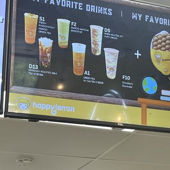 Happy Lemon - Acquired the F2 smoothie - Bubble Tea Near Me - Austin, Texas Happy Lemon - Acquired the F2 smoothie - Bubble Tea Near Me - Austin, Texas