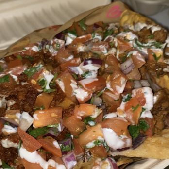Chicana - nachos with al pastor & carne asada - Vegan Near Me - Fullerton, California