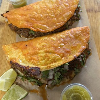 Tacos Madre - Quesa tacos $5 - packed with birria - Mexican Near Me - Costa Mesa, California Tacos Madre - Quesa tacos $5 - packed with birria - Mexican Near Me - Costa Mesa, California