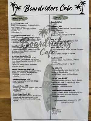 Menu photo 8 Boardriders Cafe Huntington Beach, CA Menu photo 8 Boardriders Cafe Huntington Beach, CA