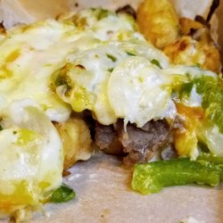 Domino's Pizza - Philly Cheese Steak Loaded Tots  Perfection!