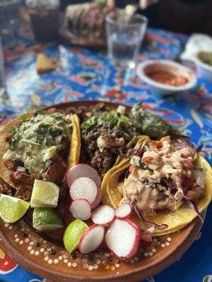 Tacos and beer by null