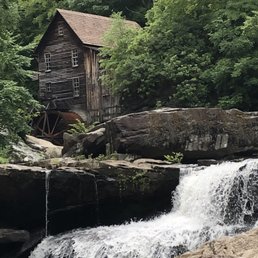 Grist Mill at Babcock State Park in June 2021.