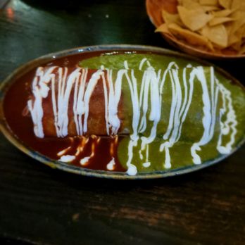 La Puerta - Wet Pollo Asado Burrito - Mexican Near Me - San Diego, California