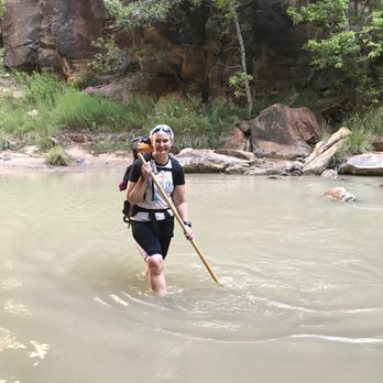 The Narrows - Showing water depth - Parks Near Me - Springdale, Utah The Narrows - Showing water depth - Parks Near Me - Springdale, Utah