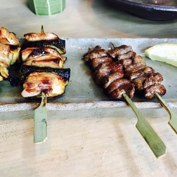 Rintaro - Thigh and scallion and chicken hearts - Izakaya Near Me - San Francisco, California