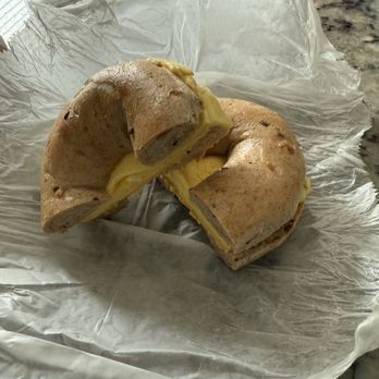 Bagels R US - Egg & Cheese on Multi-grain - Bagels Near Me - Jacksonville, Florida