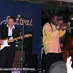 Smithville Music Festival - Jimmie Vaughan and Hannibal Lokumbe jammin' at last year's festival.