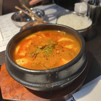 Dawa Kitchen - soondubu soup, flavor was a bit off - Korean Near Me - Garden Grove, California Dawa Kitchen - soondubu soup, flavor was a bit off - Korean Near Me - Garden Grove, California