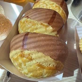 All That 'N Dim Sum - HK "Pineapple" Bun () - Dim Sum Near Me - Rowland Heights, California All That 'N Dim Sum - HK "Pineapple" Bun () - Dim Sum Near Me - Rowland Heights, California