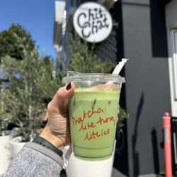 Chitchat Coffee + Matcha - Matcha Latte