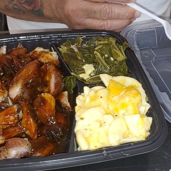 Wrigley BBQ & Grill - Rib tips, Mac, greens - Southern Near Me - Long Beach, California