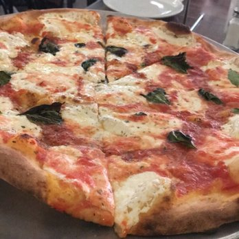 Juliana's - Another view of the Margherita pizza - Pizza Near Me - Brooklyn, New York Juliana's - Another view of the Margherita pizza - Pizza Near Me - Brooklyn, New York