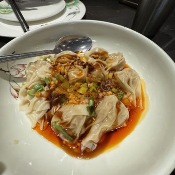 Mama's Kitchen - Wonton with Szechuan Sauce - Southern Near Me - North Las Vegas, Nevada