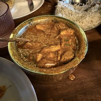 Maharaja Bistro & Cafe - Chicken Madras. Spice level medium-high. The flavor and heat was perfect. - Indian Near Me - Lauderhill, Florida Maharaja Bistro & Cafe - Chicken Madras. Spice level medium-high. The flavor and heat was perfect. - Indian Near Me - Lauderhill, Florida