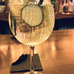 Bar Rubí - Delicious Cucumber Cocktail with Something & Nothing Soda!!